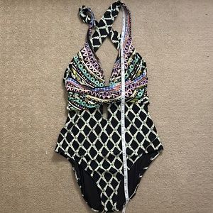 Trina Turk one piece swimsuit.